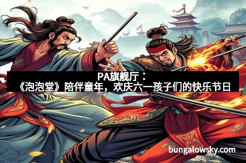 PA旗舰厅：《泡泡堂》陪伴童年，欢庆六一孩子们的快乐节日